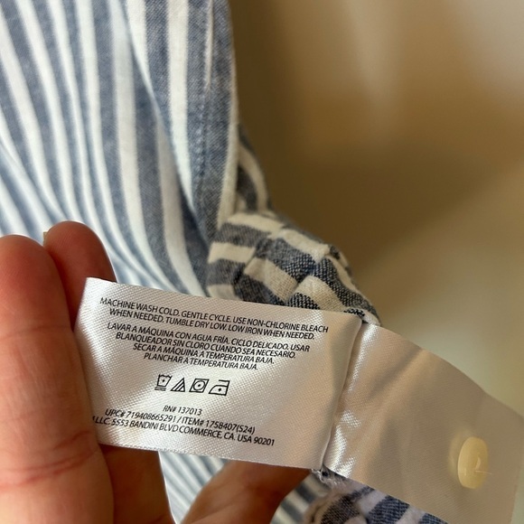 ORVIS Women’s Short Sleeve Linen Blend Button Down Shirt Size S - Picture 9 of 11